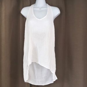 Michael Stars gauze halter